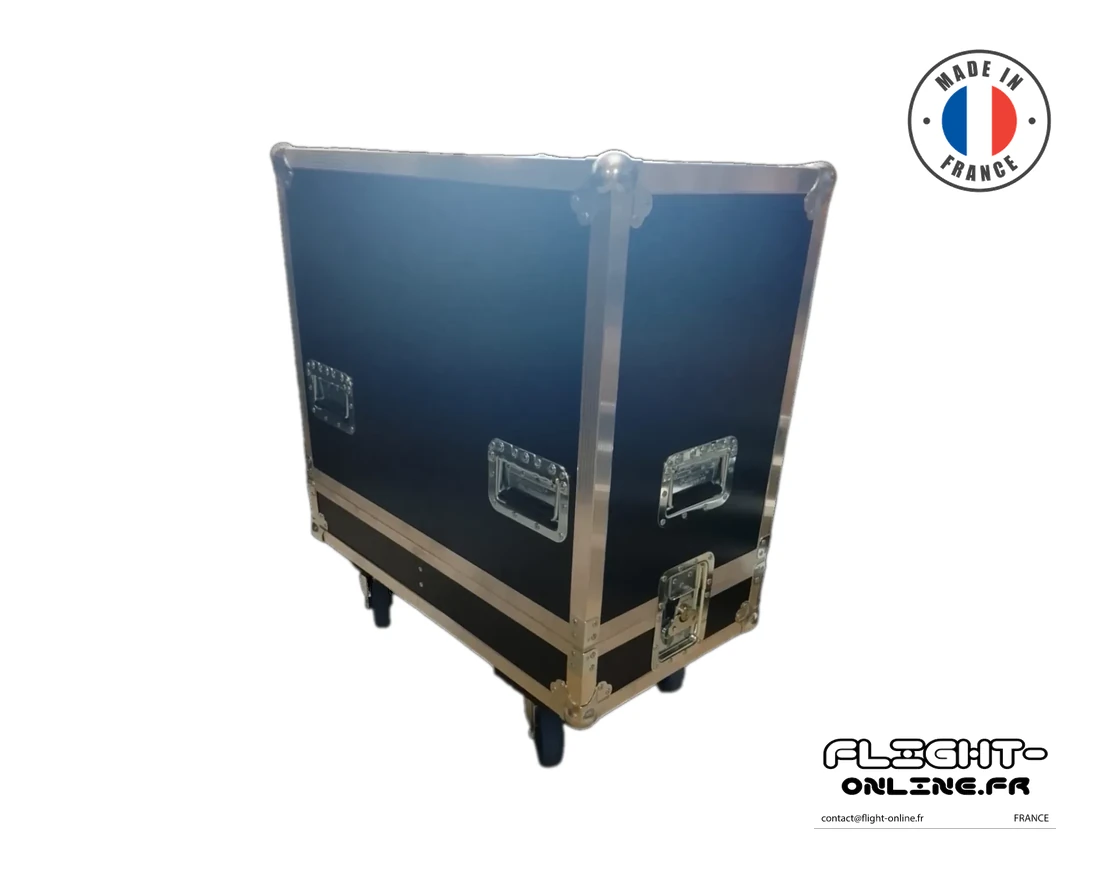 Flight case Audio sur mesure fabriqué  Flight Online pour FLG — référence PL-2OPERA12-dB Technologies
