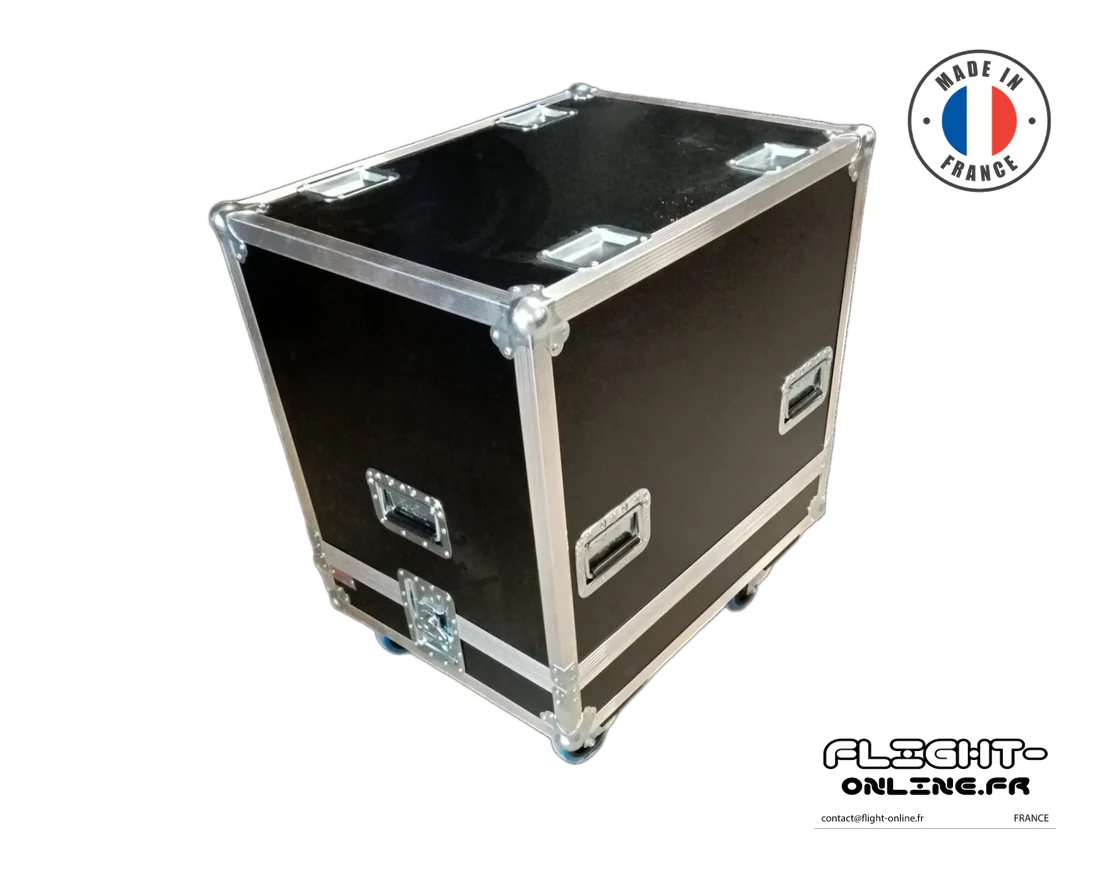 Flight case Audio sur mesure fabriqué  Flight Online pour FLG — référence PL-SUB618-dB Technologies