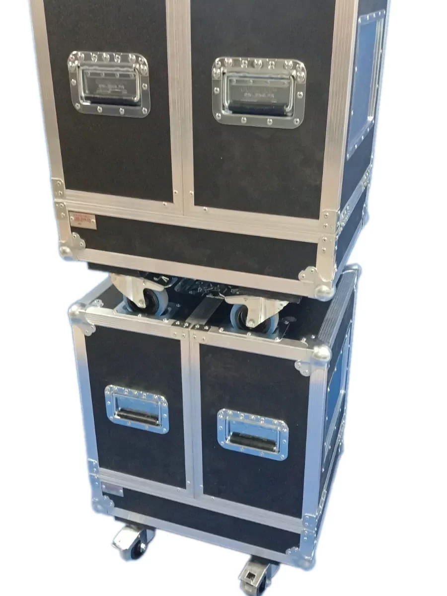 Flight case Industriel sur mesure fabriqué  Flight Online pour ESSILOR — référence ASTRA-REVO-FC
