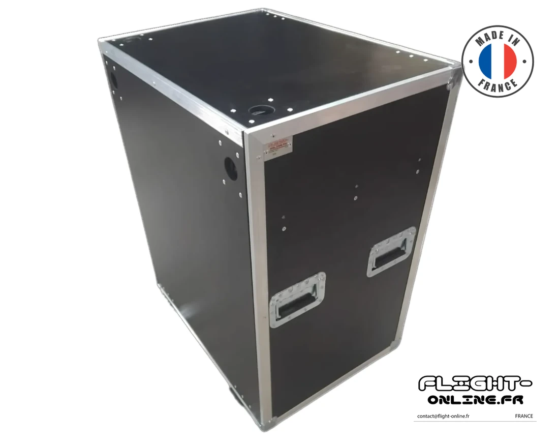 Flight case Lighting sur mesure fabriqué  Flight Online pour FLG — référence EL-Maverick Silens 2X Profile