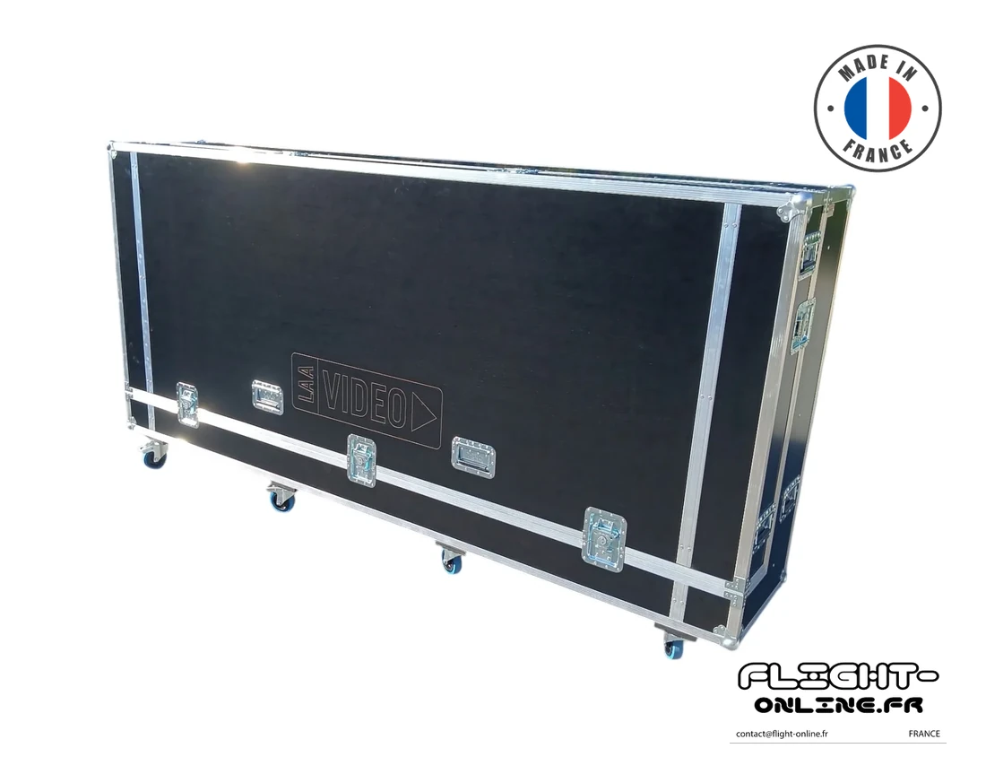 Flight case Broadcast sur mesure fabriqué  Flight Online pour FLGHT — référence PROLITE LH10552UWS-B1AG